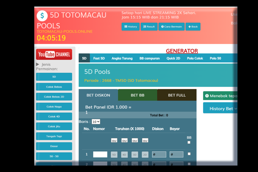 Togel Toto Macau