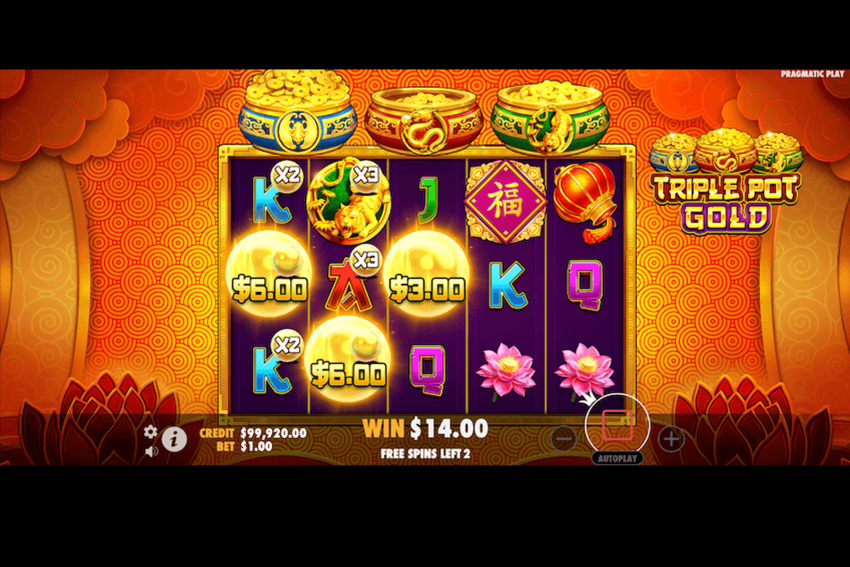 Triple Pot Gold Game Online