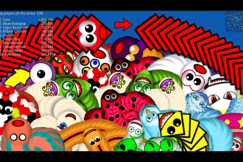 Game Online Zona Cacing.io